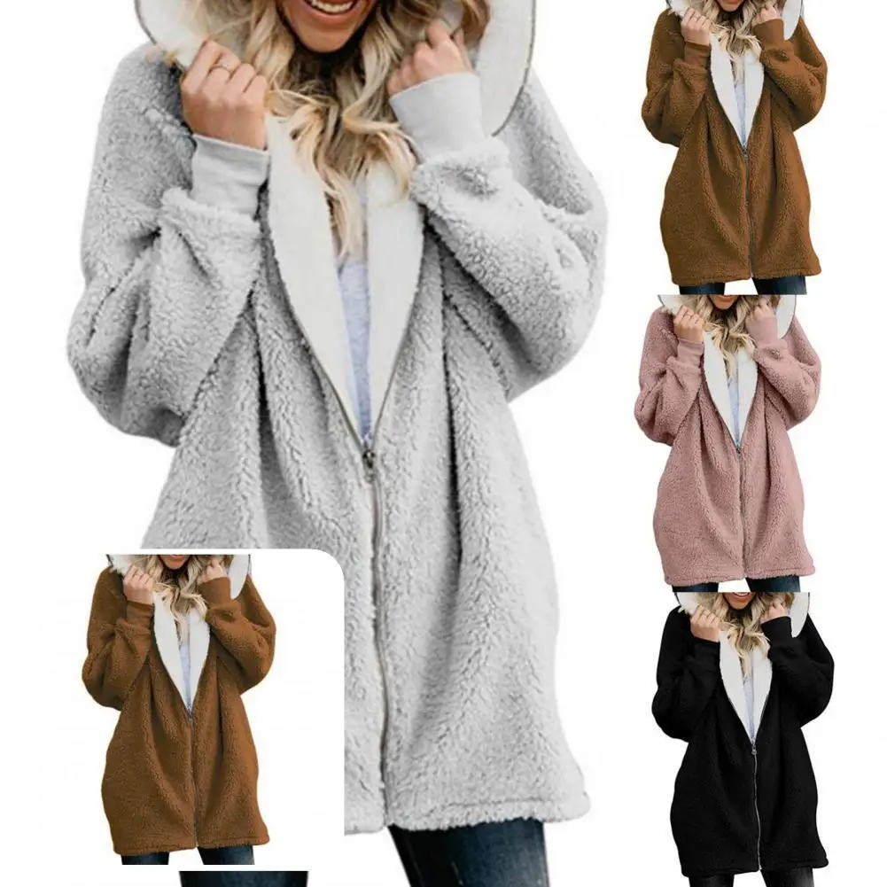 

Повседневный модный однотонный Свободный кардиган Осень-Зима Свободный кардиган средней длины для дома