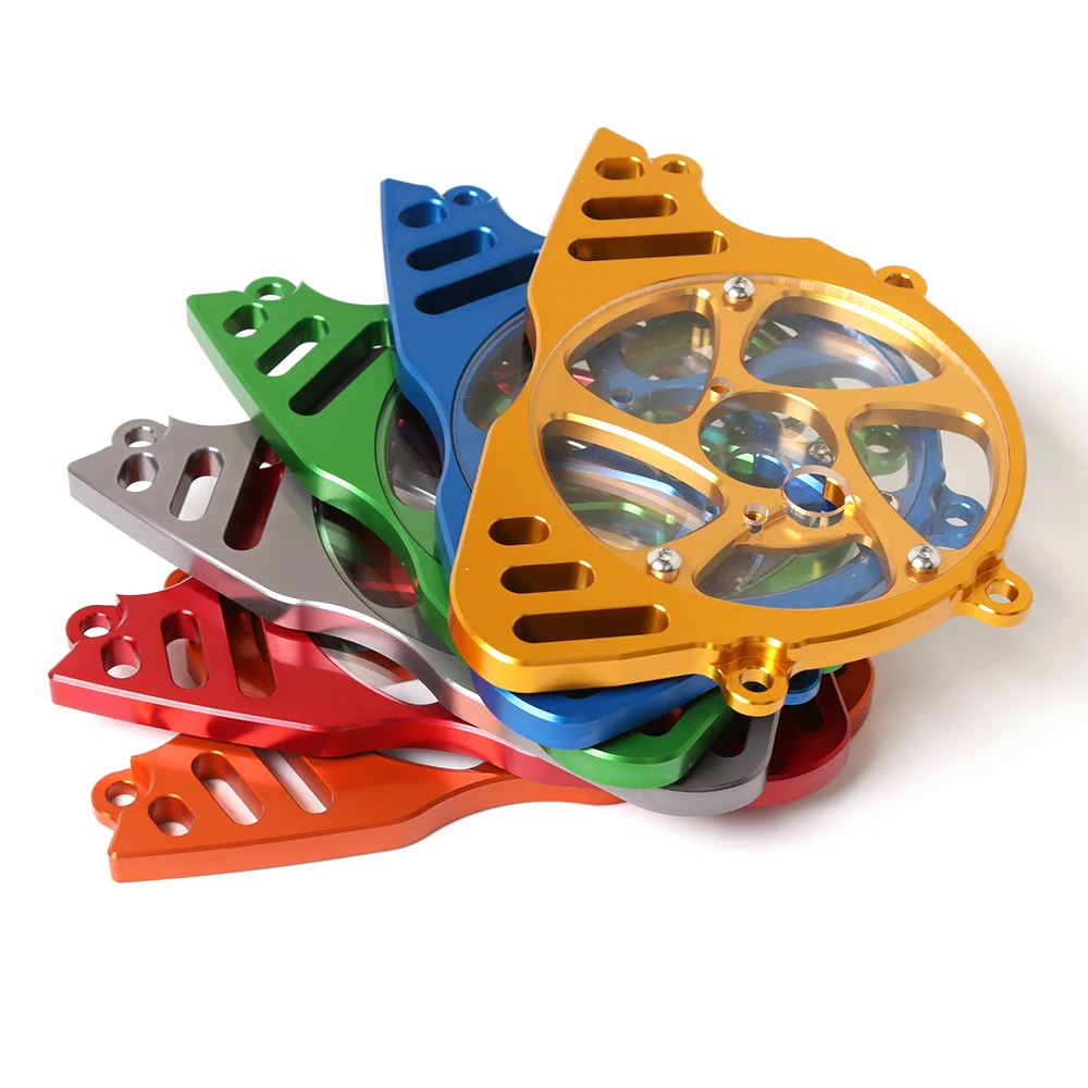 Аксессуары для мотоциклов передняя Звездочка цепь Защитная крышка левая сторона