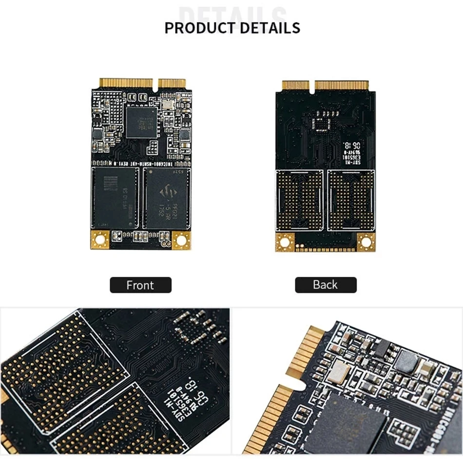 KingSpec mSATA SSD диск 1 ТБ 64 Гб 128 ГБ 256 512 Mini SATA III Внутренний твердотельный жесткий для