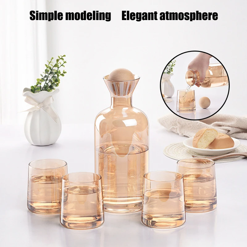 

Набор стеклянных стаканчиков для холодной бутылки, прямые, прочные, легко моющиеся, подходят для дома, отелей, клубов, HFD889