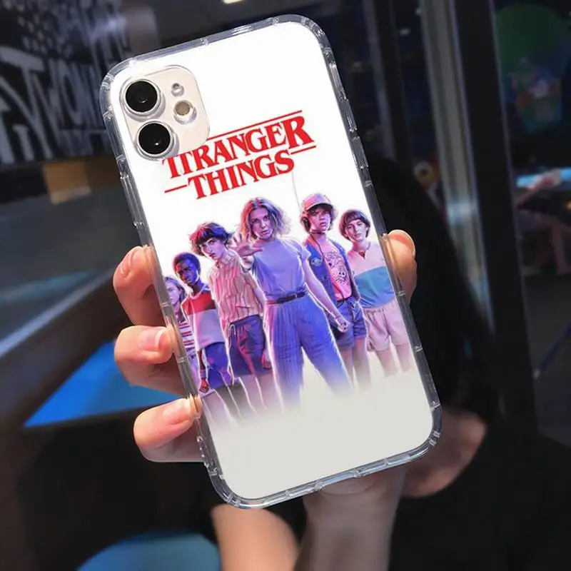 

Stranger Things 3 Soft Phone Case Transparent Case For Iphone 6 6s 7 8 Plus XR X XS 11 12 Pro Max