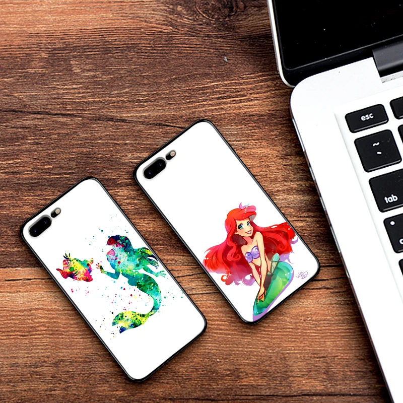 Soft TPU Silicone For Xiaomi Redmi pro 6 7 Note 4X 5A Mermaid Princess 16G 32G GO 7A K20 5 8 Pro | Мобильные телефоны и