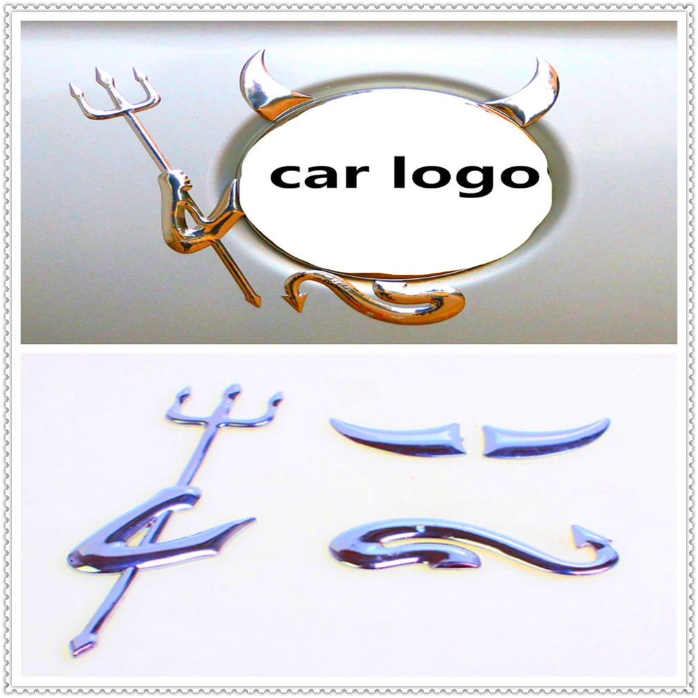 3D наклейка автомобиля Little Devil Demon Auto Emblem Decal для McLaren, Mack, Seat, UD Trucks, Vauxhall, Ashok Leyland 675LT 570GT.