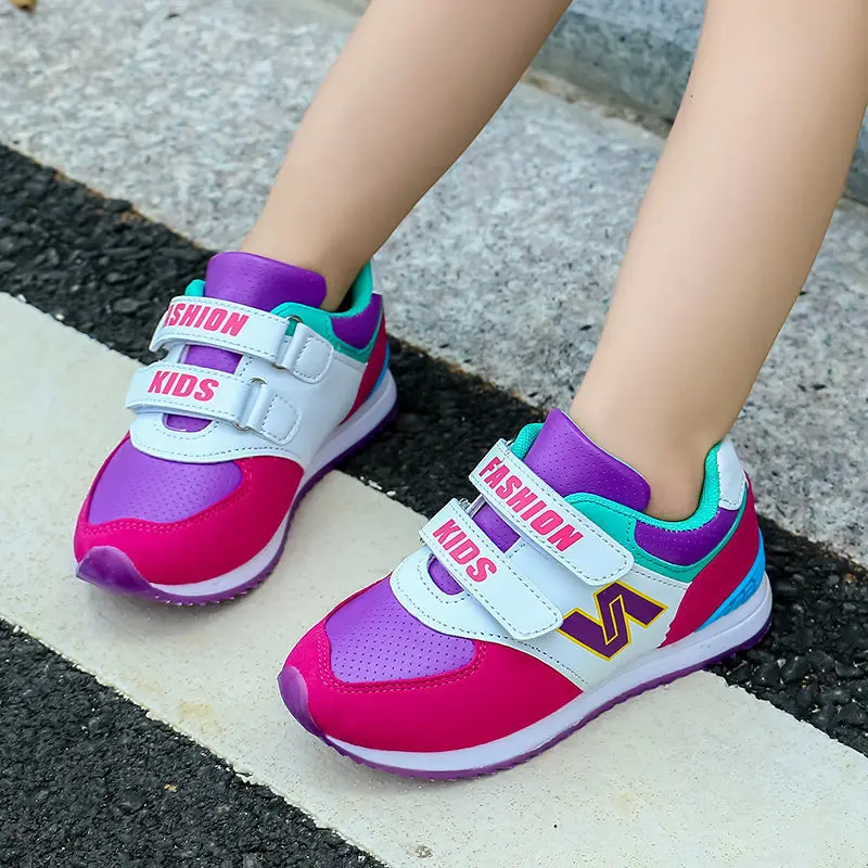 Осенние детские кроссовки обувь для девочек модная повседневная детская