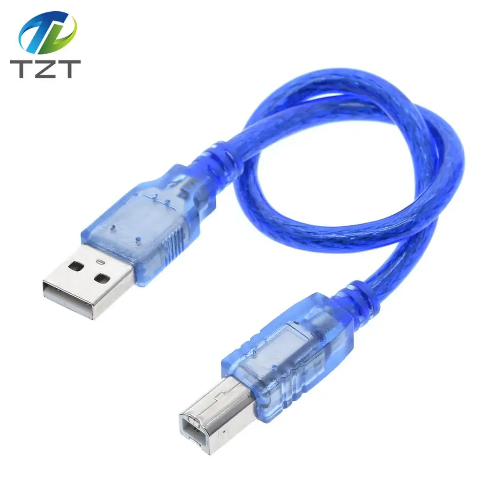 USB-кабель UNO R3 / Mega 2560 R3/ ADK USB-A для arduino 30 см | Электронные компоненты и