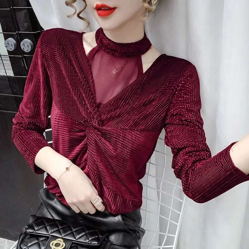 

2021 Tops T Shirt Women burgundy Cotton Female Tshirt Cotton