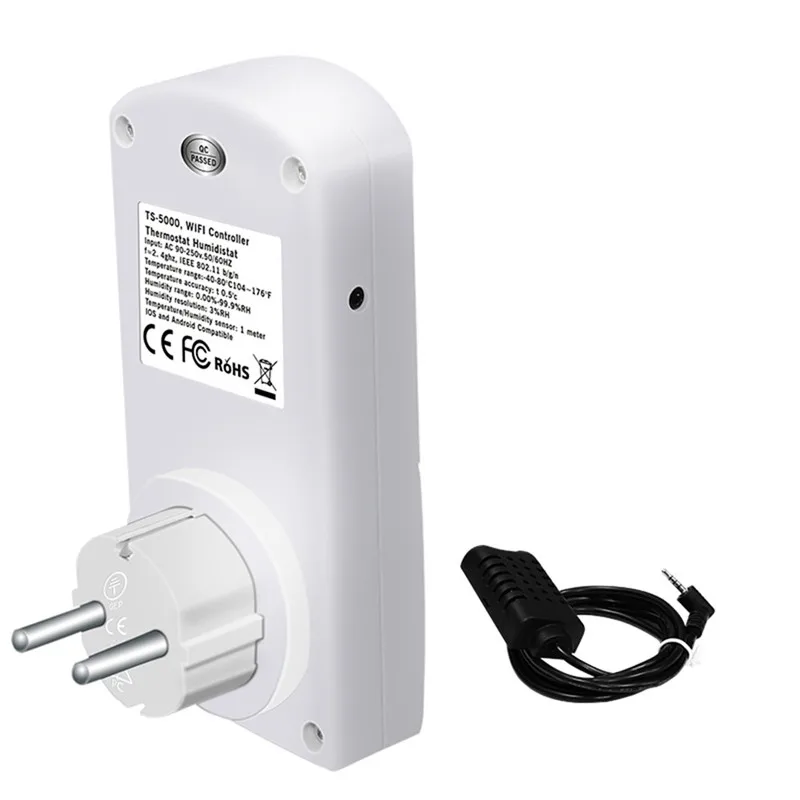 EPULA WiFi Smart EU Plug/розетка регулятор влажности воздуха умный таймер на выходе переключатель дистанционного управления для IOS/Android