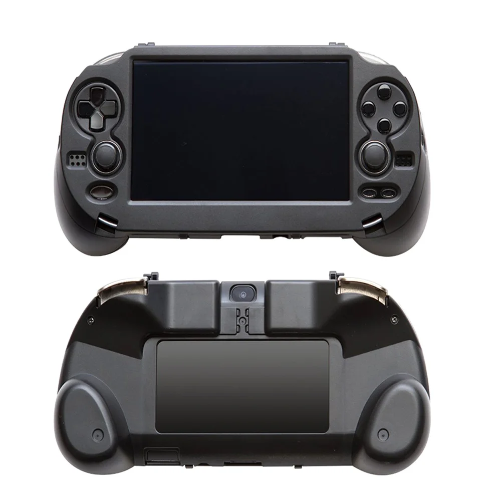Newest Replacement Hand Grip Joypad Stand Case with L2 R2 Trigger Button For PSVita-1000 PS VITA PSV1000 1000 Game Console images - 6