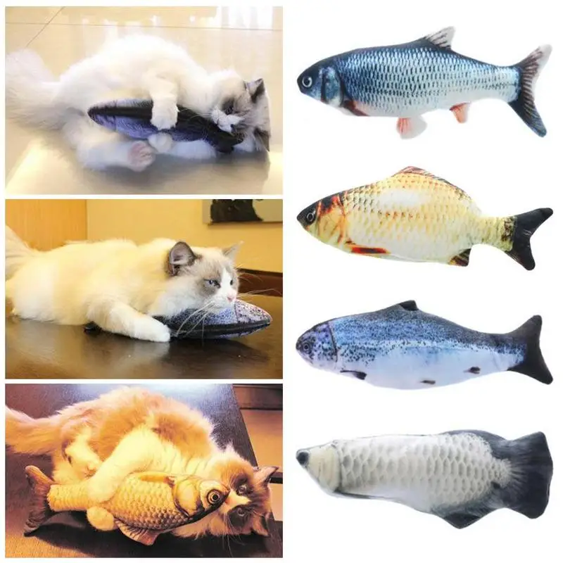 

Electronic Pet Cat Toy Electric USB Charging Simulation Fish Toys for Dog Cat Chewing Playing Biting Pet Supplies Dropshiping