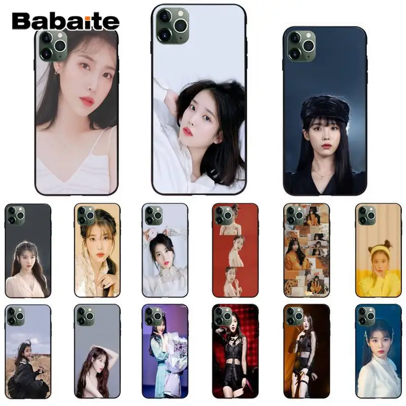 Роскошный чехол для телефона Babaite IU Lee Ji Eun DIY iPhone 8 7 6 6S Plus 5 5S SE 2020 11 11pro max XR X XS