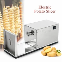 commercial electric potato spiral cutter machine twisted carrot slicer tornado potato tower maker 220v 110v