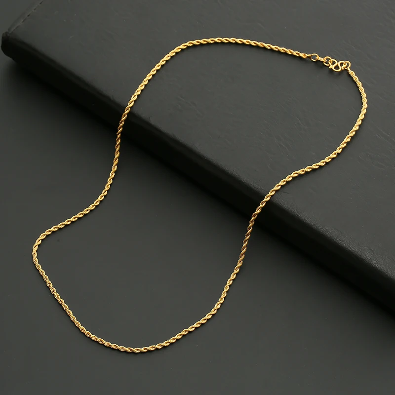 Цепочка с бусинами и змеей для мужчин женщин модное ожерелье медным покрытием