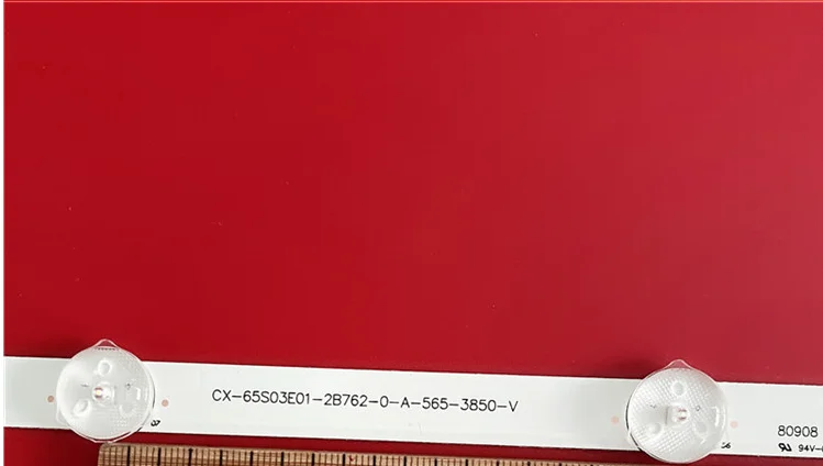 16 шт. светодиодный Подсветка полоса 8 лампа для Sony 65 &quotТВ KDL-65W855C Kdl-65w859c 650 ТВ 02 V3