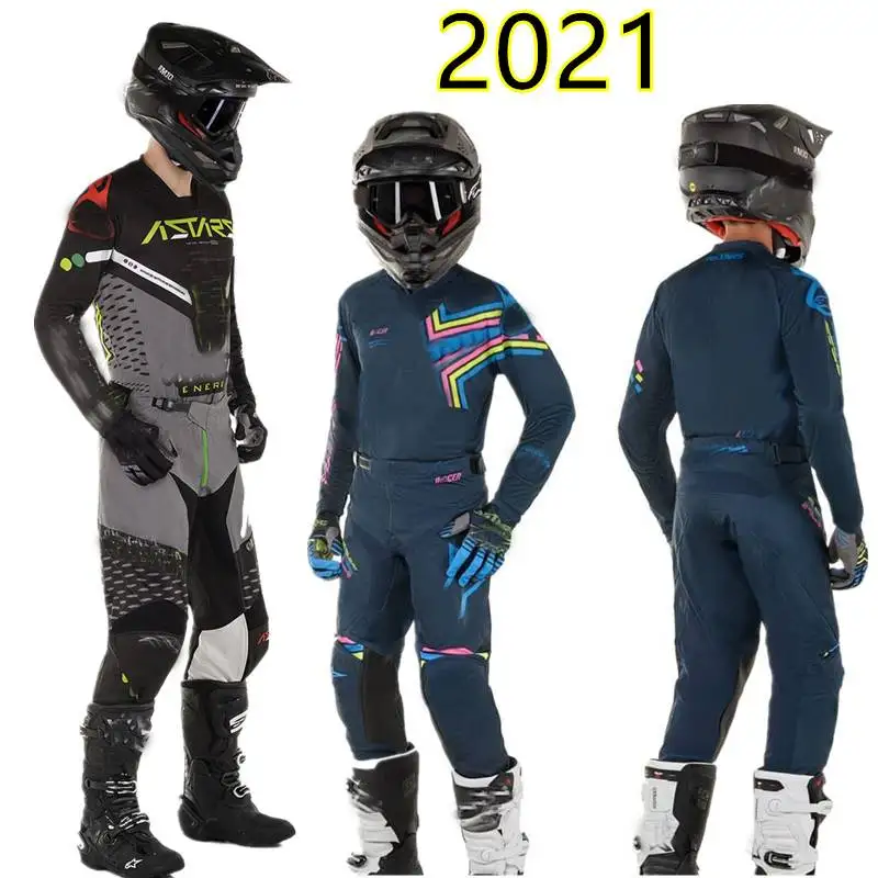 

2020 Радуга LE RACER тактическая одежда для мотокросса Комплект Топ ATV внедорожник велосипед MX костюм Moto Джерси