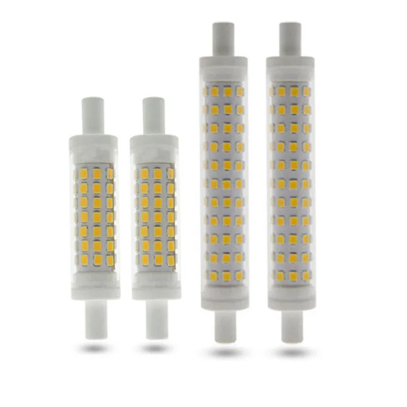 

118mm 78mm R7S lamp SMD 2835 220V 230V 9W 15W 1200LM LED Corn light R7S 360 degree angle replace halogen lamp floodlight