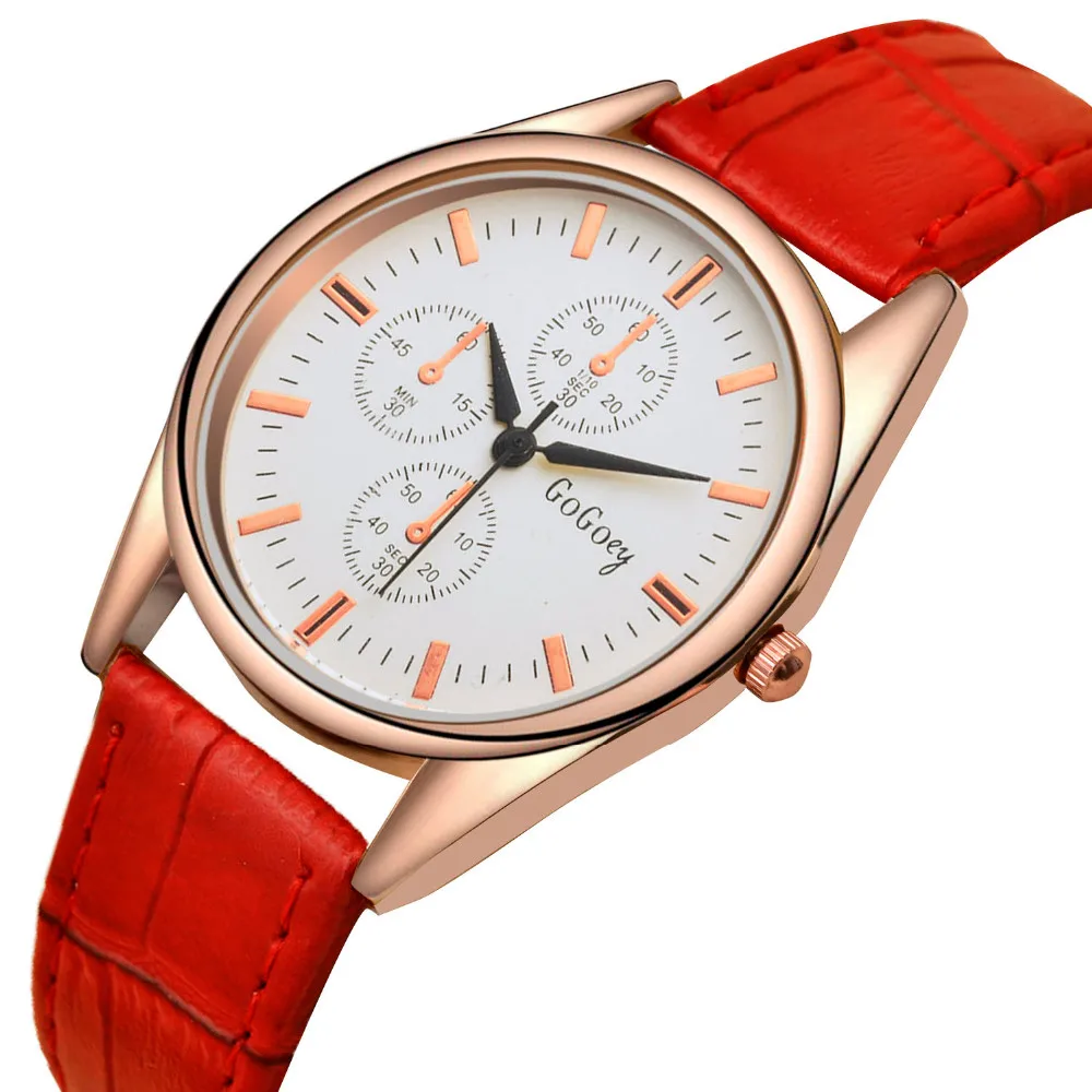 Женские кварцевые наручные часы модные повседневные тонкие из искусственной