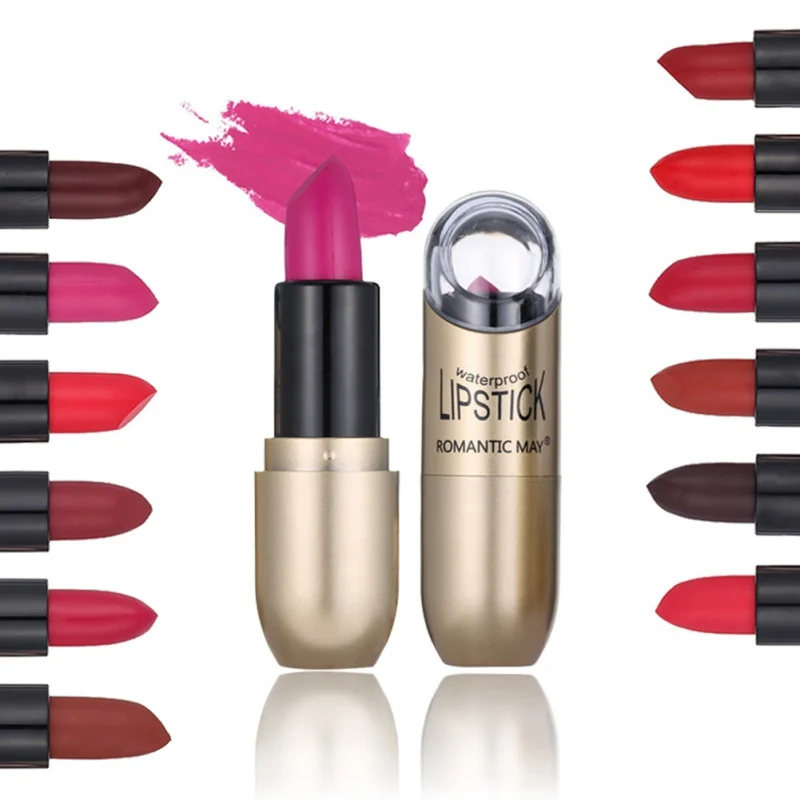 Матовая жидкая помада с эффектом увлажнения губ гладкая губная поада