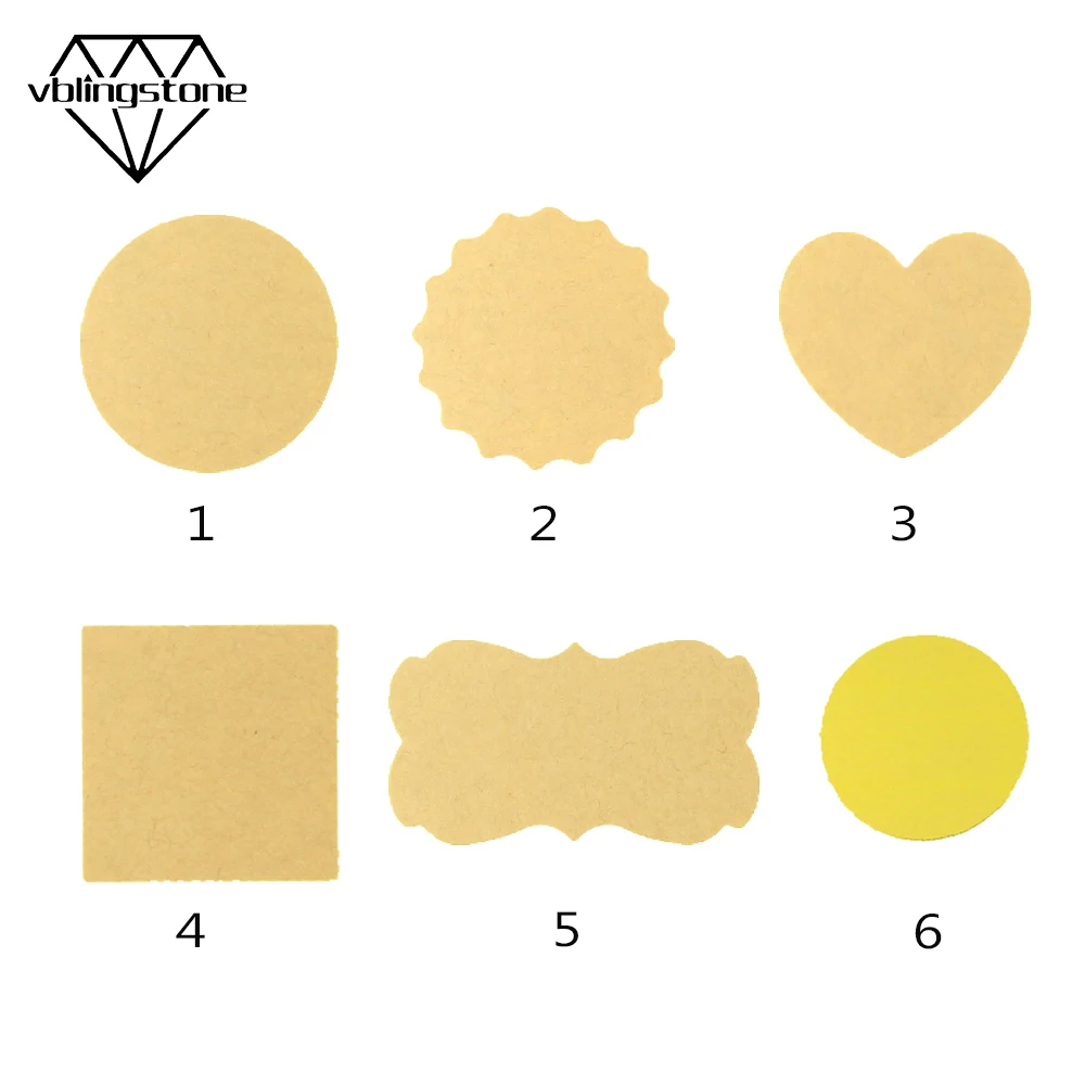 10 листов 120 шт. пустые строительные этикетки для упаковки тортов ручной работы |