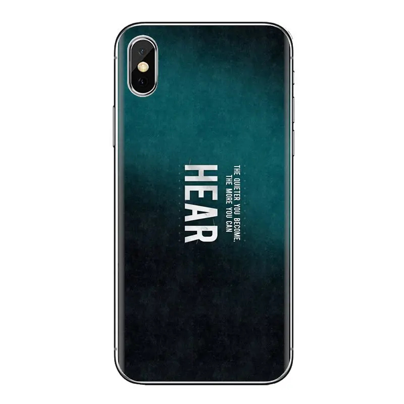 Motivational Phrases For iPod Touch Apple iPhone 4 4S 5 5S SE 5C 6 6S 7 8 X XR XS Plus MAX Soft Transparent Cases Covers |
