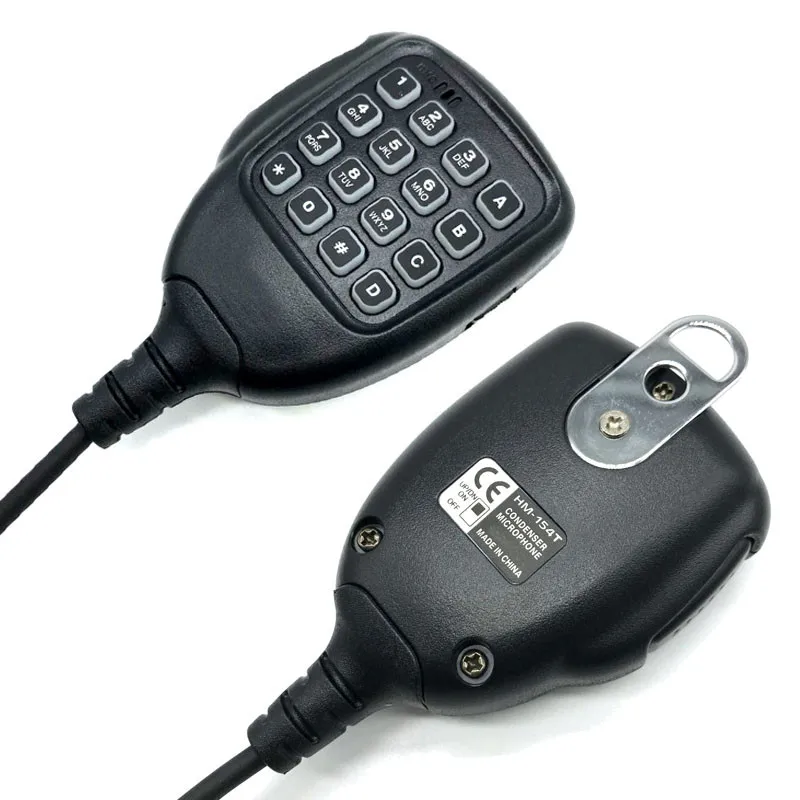

Комплект из 2 предметов, новинка, HM-154T портативный динамик DTMF мобильный ретранслятор сигнала PTT Mic для РАДИОТЕЛЕФОНА Walkie Talkie “иди и ID-800H ID-E800 ...