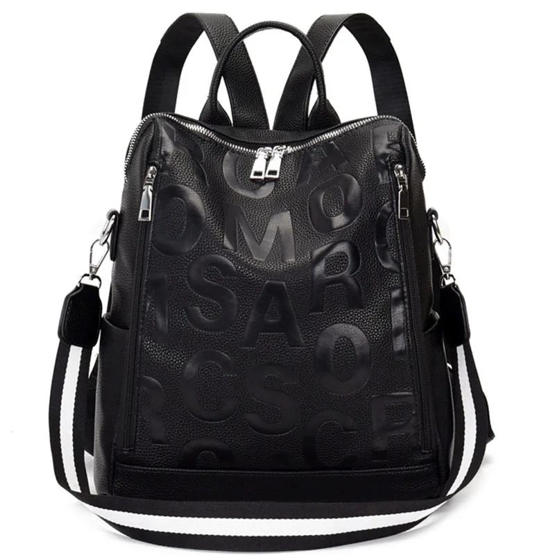 Женские рюкзаки 2021, высококачественный кожаный роскошный брендовый женский рюкзак, школьная сумка для девочек, многофункциональные дорожн...