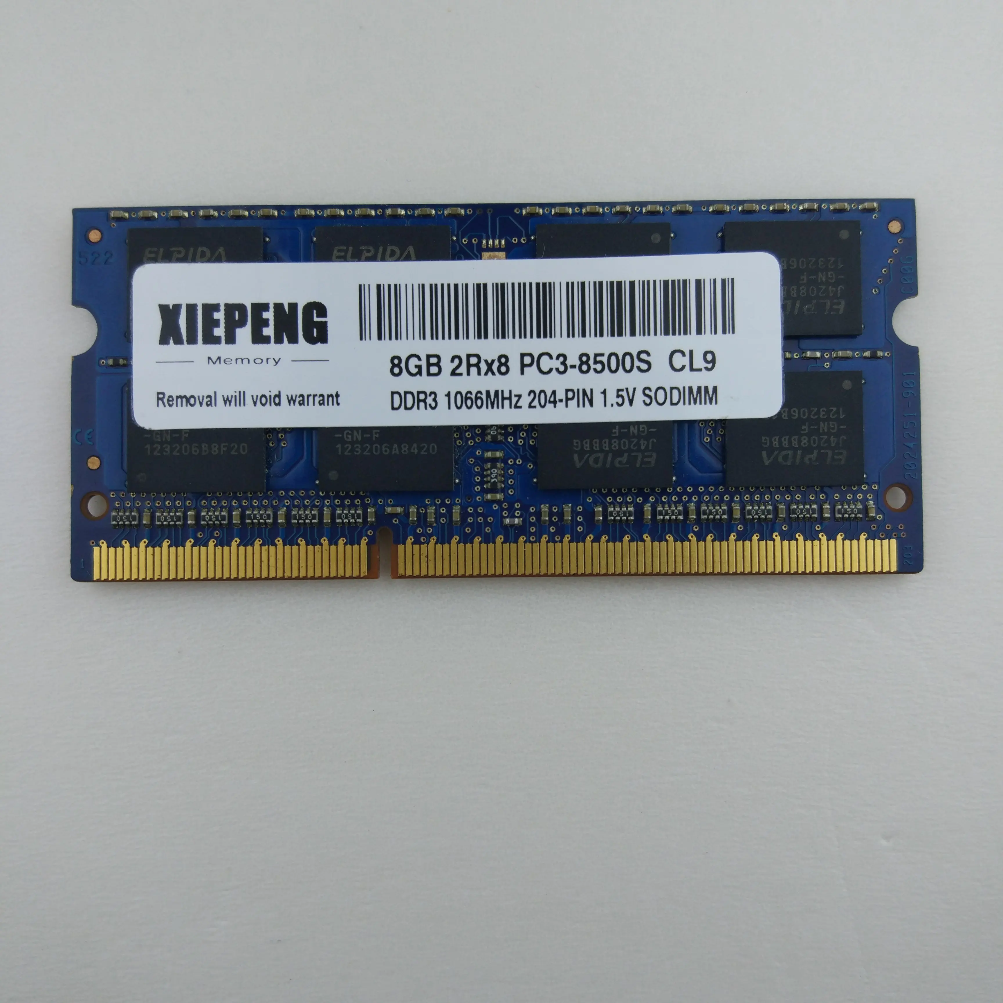 Тетрадь Оперативная память 8 ГБ 2Rx8 PC3 10600S 1333 МГц DDR3 4g для ноутбука Dell Precision рабочая