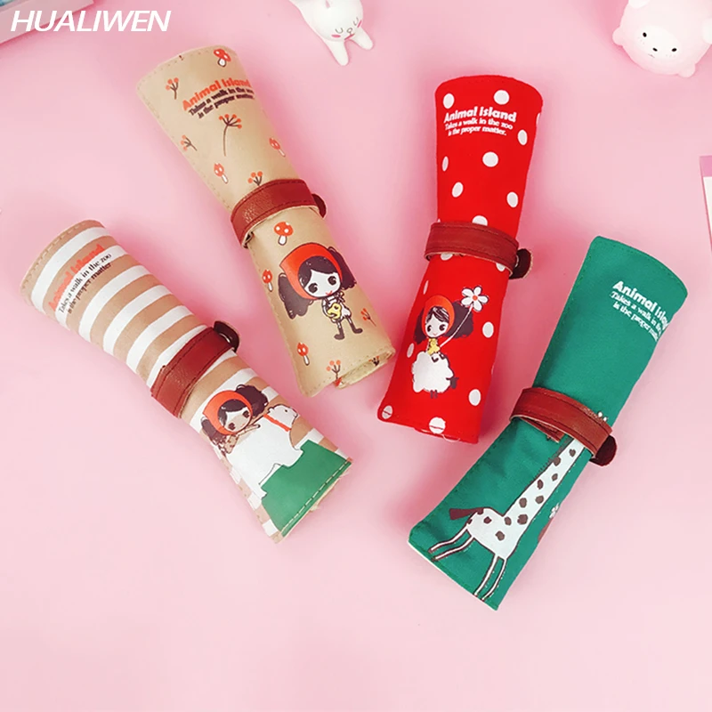 Ручка занавес ролик ручка сумка Вставка девушка простой карандаш мешок дети