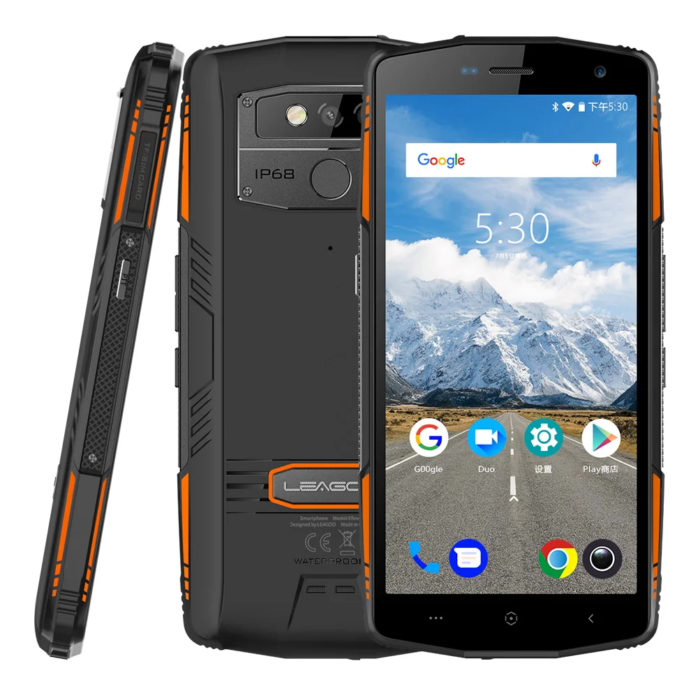 Смартфон LEAGOO X Rover IP68 защищенный 6 ГБ ОЗУ 128 Гб ПЗУ 4G LTE 5 72 дюйма Android 8 1 Восьмиядерный
