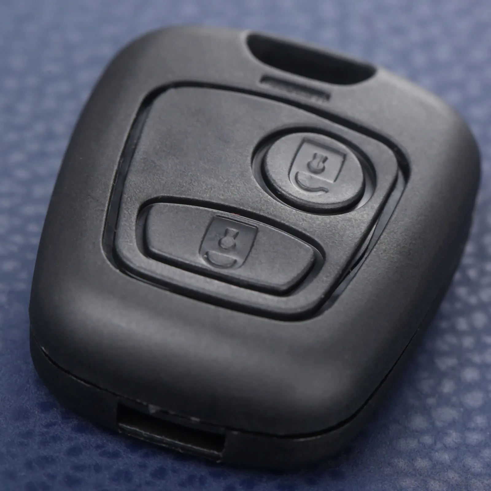 2 кнопки авто ключ пустой Fob оболочка Замена чехол Обложка для Peugeot 107 207 307 407 106 206 306