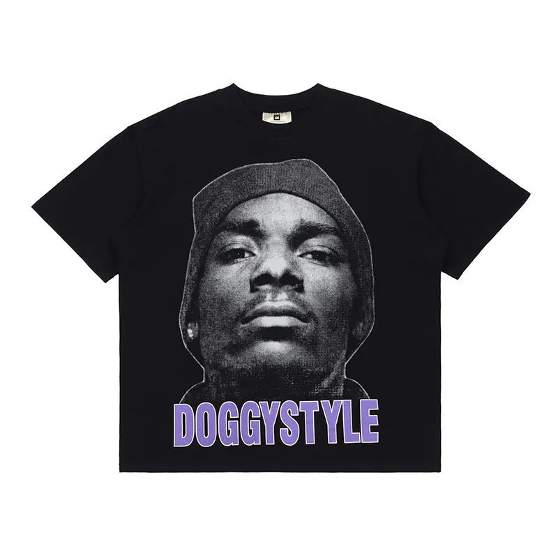 

Jerry's short sleeve T-shirt with rap singer Snoop Dogg high street portrait