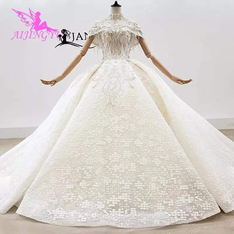 

AIJINGYU Dresses Tule Suzhou Gowns With Price Simple Punk 2021 Gown And Get Free Shipping Cathedral Wedding Dress