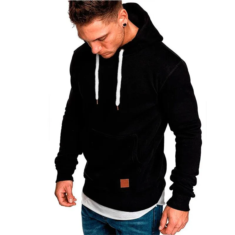 Мужская толстовка с длинным рукавом на осень и весну повседневные толстовки