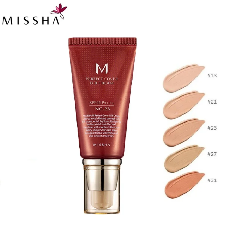 Крем MISSHA M PERFECT COVER BB SPF42 / PA +++ 50 мл|bb cream spf|m perfect coverperfect cover bb |