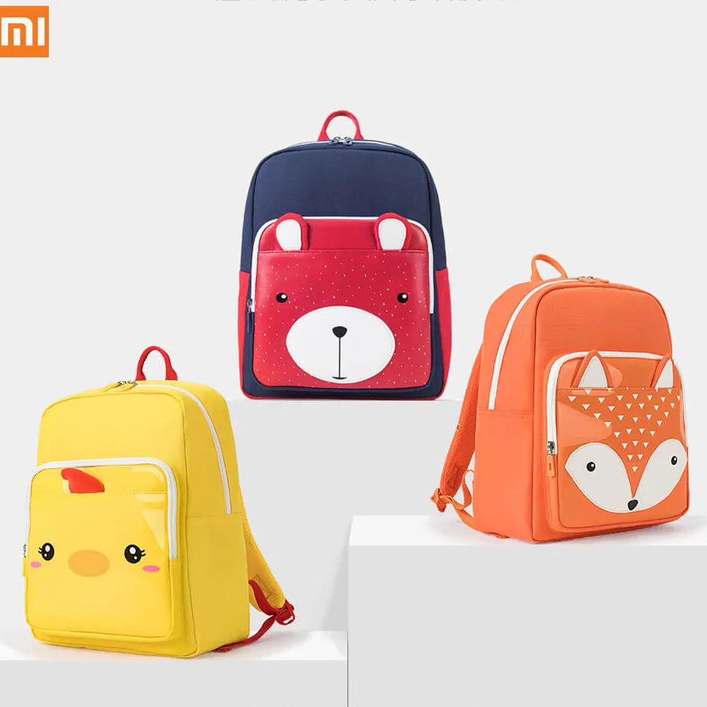 Xiaomi 12L Детский Школьный для детей рюкзак s-образный плечевой ремень сумка водонепроницаемый рюкзак Сверхлегкий ночной линии Светоотражающая полоса
