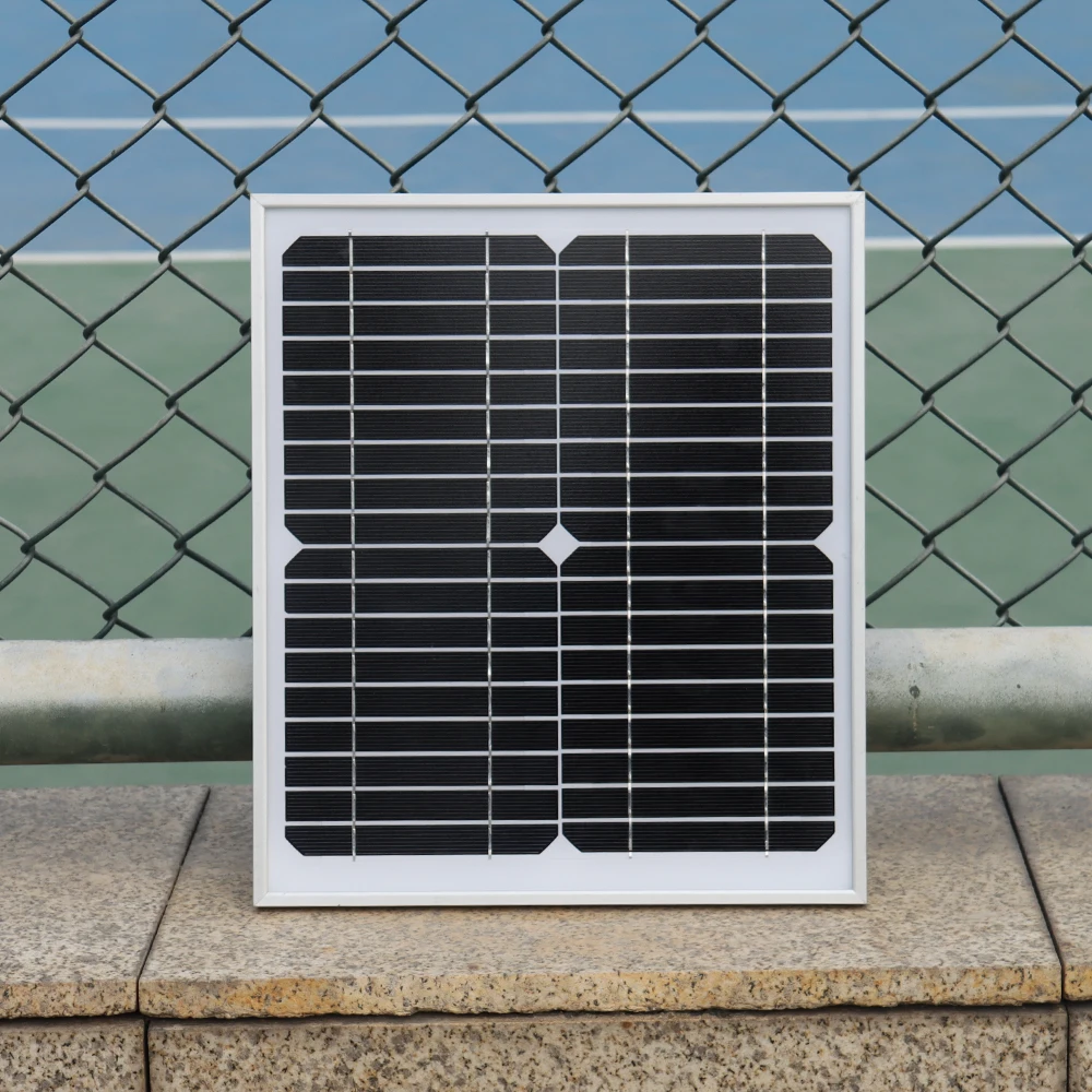 Комплект солнечной панели из жесткого закаленного стекла 10 Вт