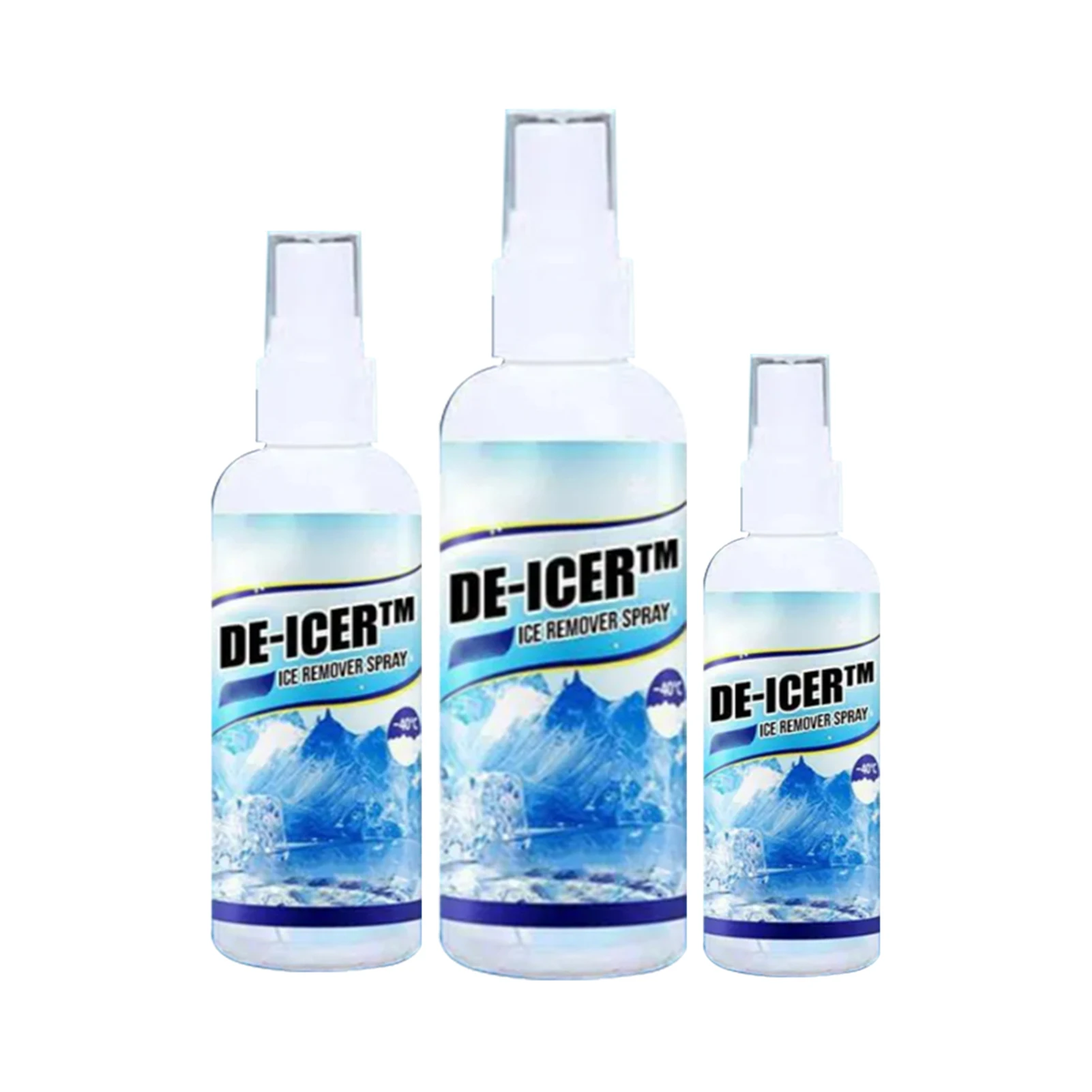 

30/50/100ML Car Windshield De-icer Automobile Deicing Agent Rapid Thawing Antifreeze Agent For Glass Window Rearview Mirror