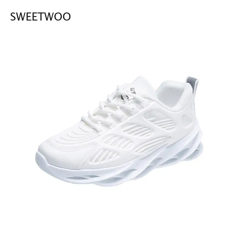 

2021 autumn breathable women's shoes mesh platform shoes fashion sneakers tennis women's shoes