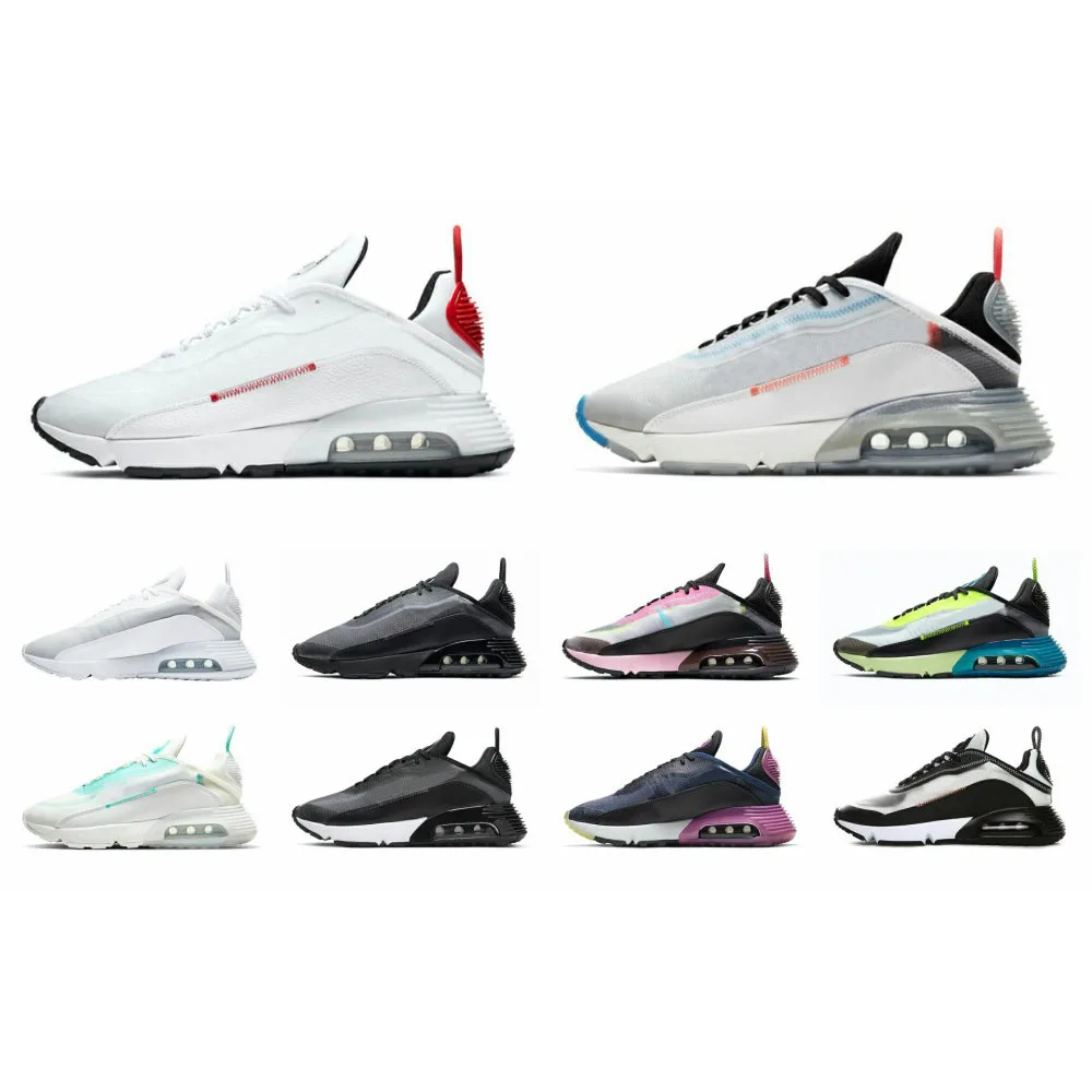 

Men And Women 2090 Running Shoes Triple Black Pure Platinum Laser Blue Camo Oreo Auror Outdoor Sport Sneakers Trainner Footwear