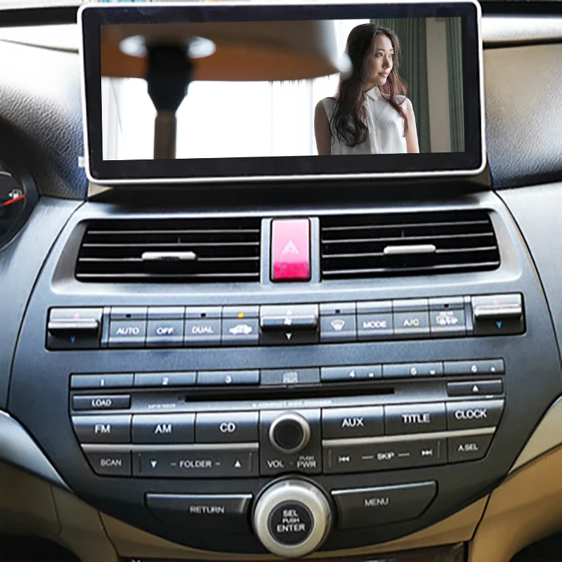 10,25 дюймов Android 6,0 Навигатор Автомобильный плеер gps для Honda accord/crosstour 8 2008-2013 bluetooth аудио руль