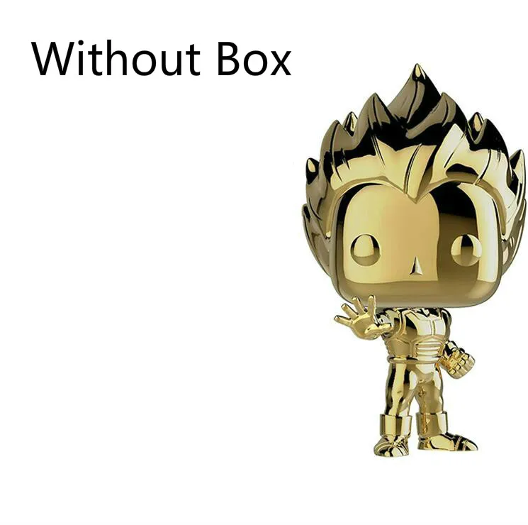 154 no box Funko pop ular супер Драконий жемчуг Гоку VegetaVinyl фигурка куклы игрушки для подарки на день рождения - Цвет: 154 no box