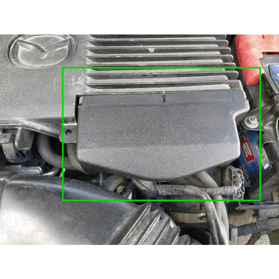 Фото Автомобильные аксессуары ZJ01-13-284 двигателя верхняя крышка для Mazda 3 2004-2012 BK BL Mazda 2 2007-2010 DE №5