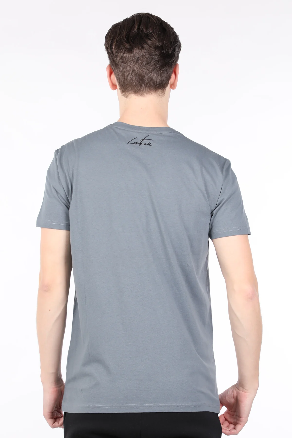 

Mens Smoked Couture Printed Crew Neck T-shirt