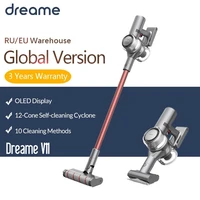 dreame v11 version vacuum cleaner handheld wireless cleaner display 25kpa all in one dust collector floor carpet cleaner home