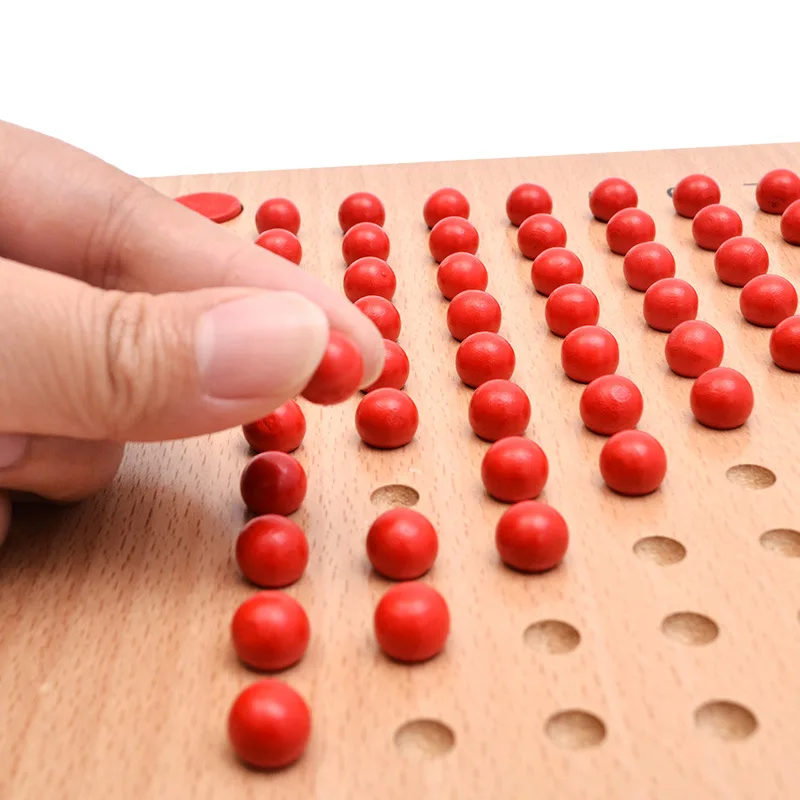 

New Wooden Montessori Mathematics Educational Material Knobbed Cylinder Blocks Learning Education Math Toys Puzzles For Kids