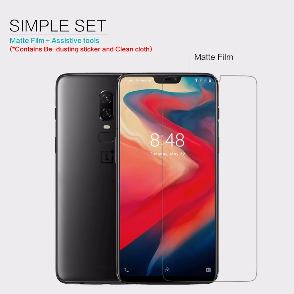 

2pcs/lot Screen Protector For 6 5 Matte Anti-Glare Scratch-resistant Frosted Protective Film 6