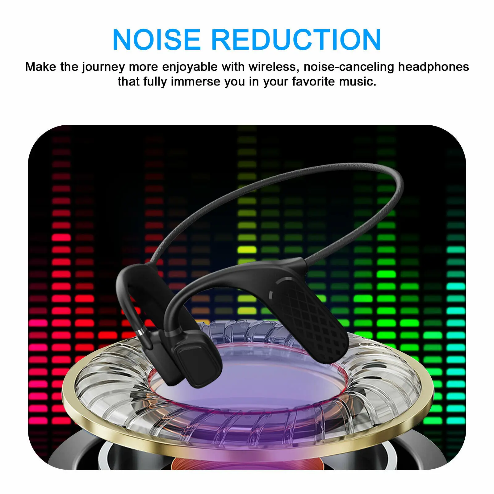 Спортивные Беспроводные наушники IPX5 водонепроницаемые Bluetooth гарнитура для бега