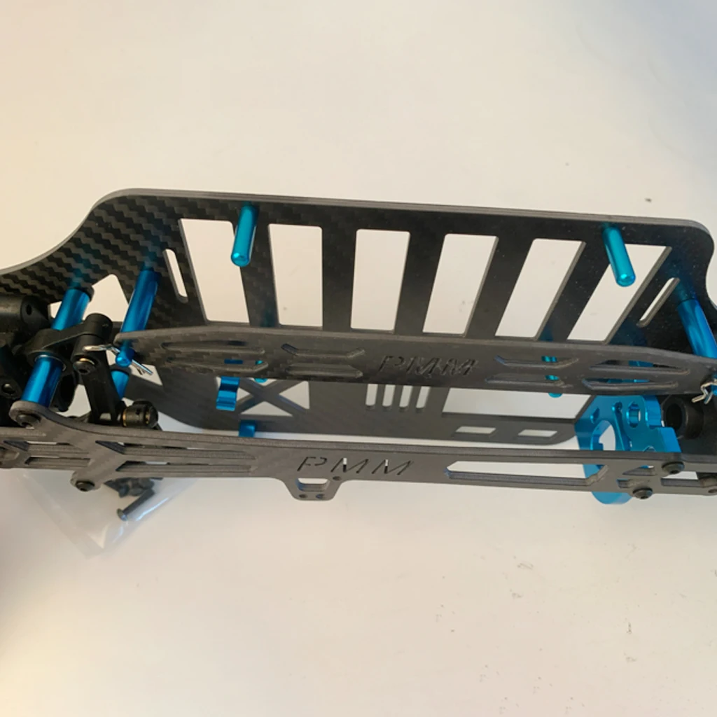 

1/10 RC Car Carbon Fiber Frame Chassis Plate Set for Tamiya tt-01 TT01