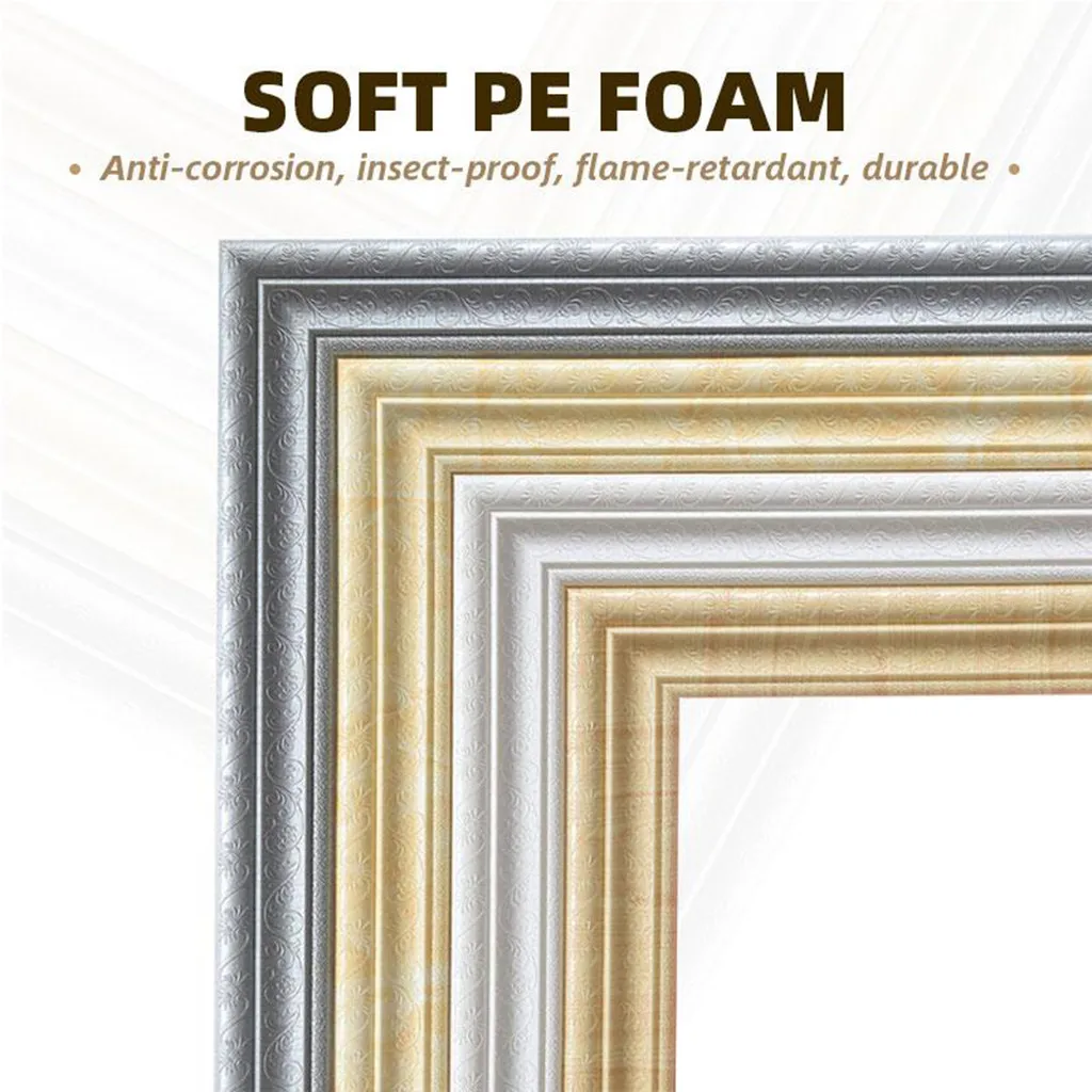 3d пены настенные наклейки самоклеящиеся Трехмерные Стыковая планка границы