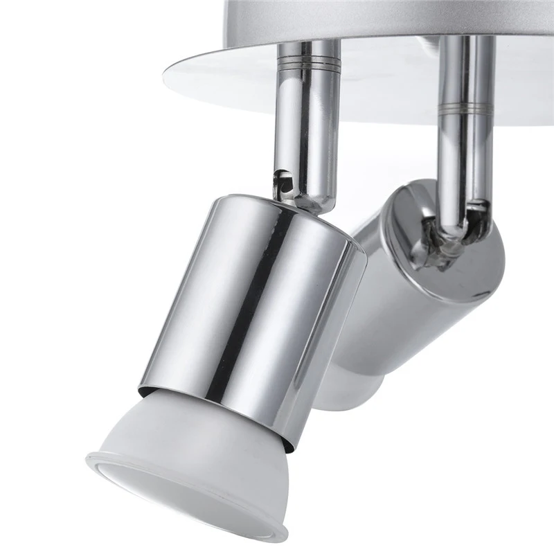 Modern Led Ceiling Light With Swiveling Spots 100V-220V Three Heads Lanterns Spot Lights Indoor Lamp | Лампы и освещение