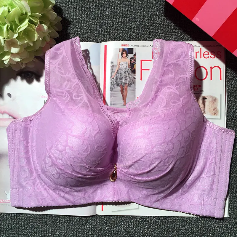 Большой размер бюстгальтер пуш ап для женщин идеальная форма полное покрытие